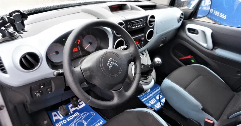 Citroen Berlingo cena 35670 przebieg: 193500, rok produkcji 2014 z Otmuchów małe 407